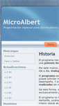 Mobile Screenshot of microalbert.com