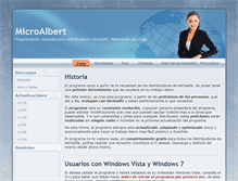 Tablet Screenshot of microalbert.com